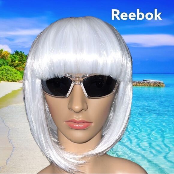 Reebok sunglasses! Cute with clear and yellow frames! - Picture 1 of 10